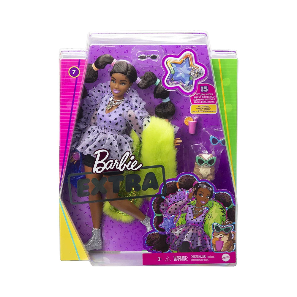 Barbie Extra Doll Pigtails With Bobble Hair Ties - Medaid International