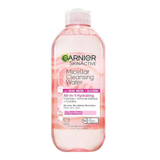 Garnier Skin Active Rose Water Micellar Cleansing Water - 400ml - Medaid International