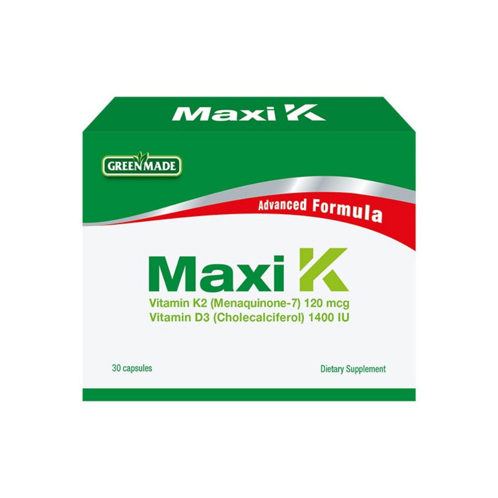 Green Made Maxi K - 30 Capsules - Medaid