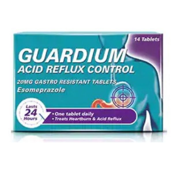 Guardium - Acid Reflux Control Tablets Pack of 14 (P) - Medaid International