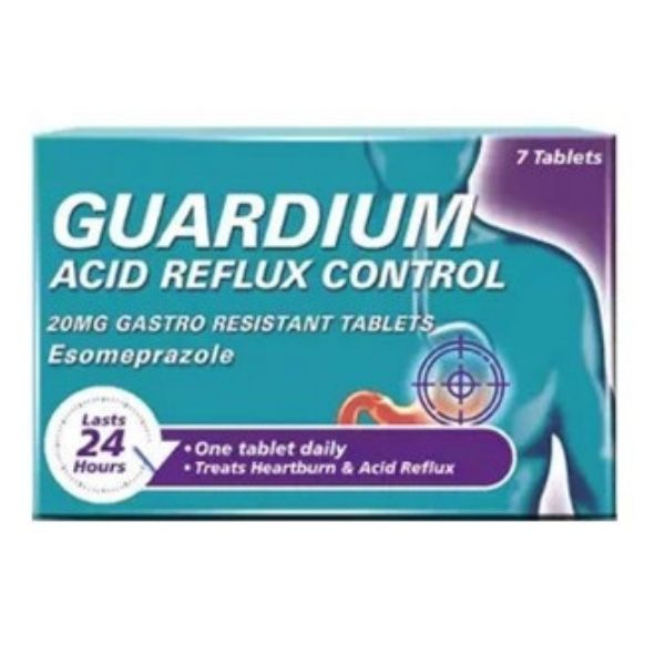 Guardium - Acid Reflux Control Tablets Pack of 7 - Medaid International