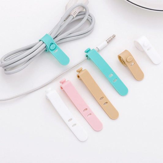 Silicone Wire Organizer   Cable Organizer 4pcs - Medaid International