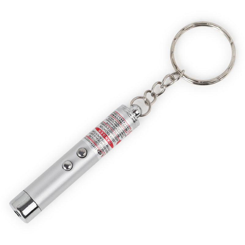 2-in-1 laser pointer and LED flashlight for cats