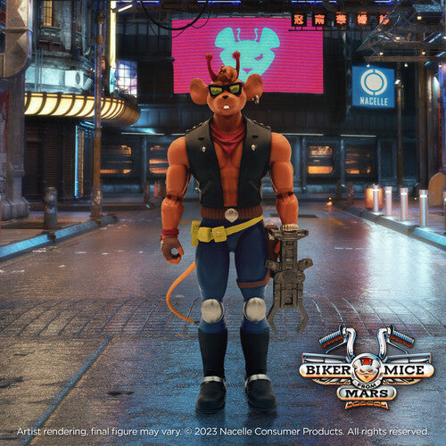 Biker Mice Throt Action Figures By Nacelle - Medaid International