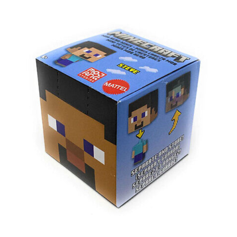 Minecraft Minis Mob Head - Steve - Medaid International