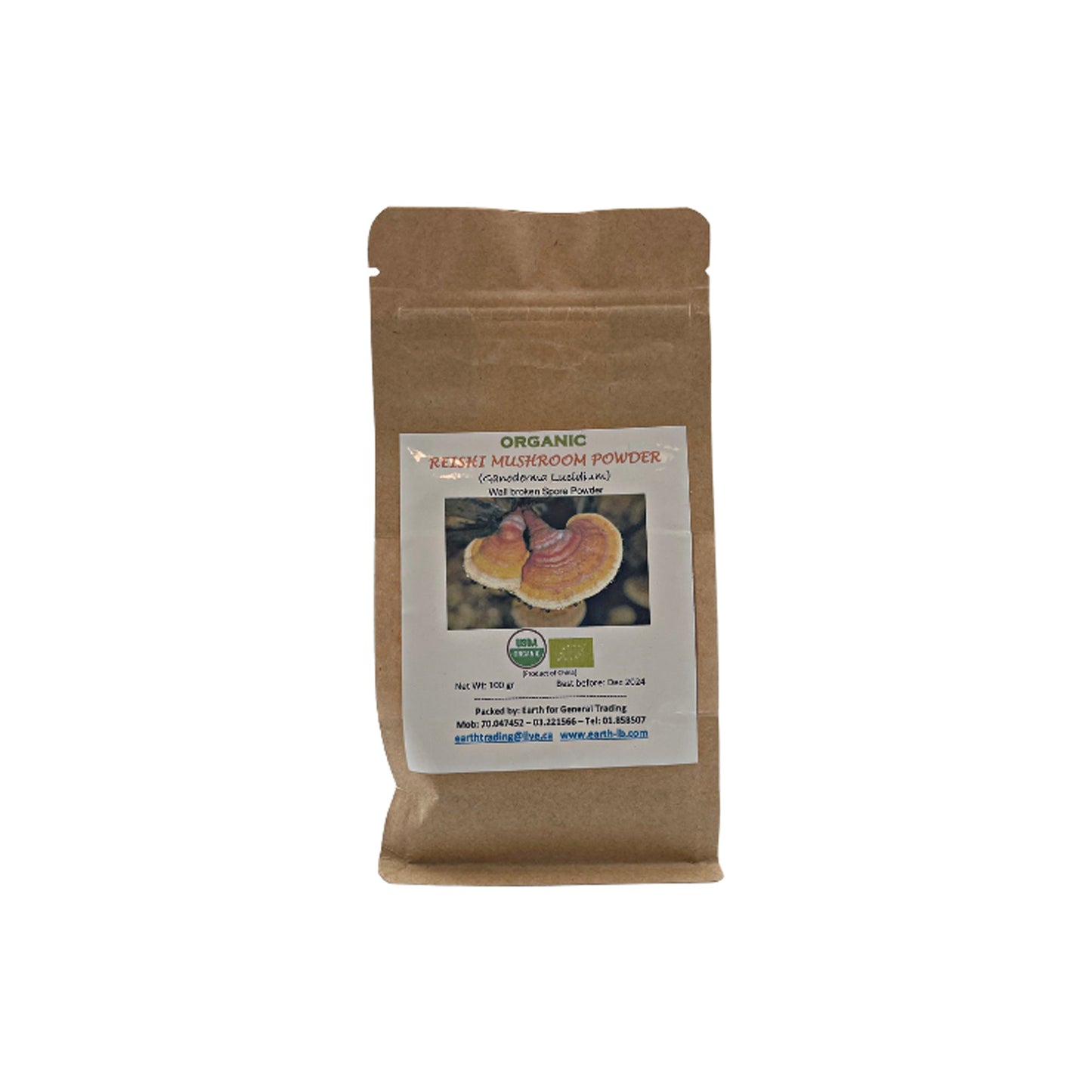 HERBATY ORGANIC REISHI MUSHROOM POWDER - Medaid International