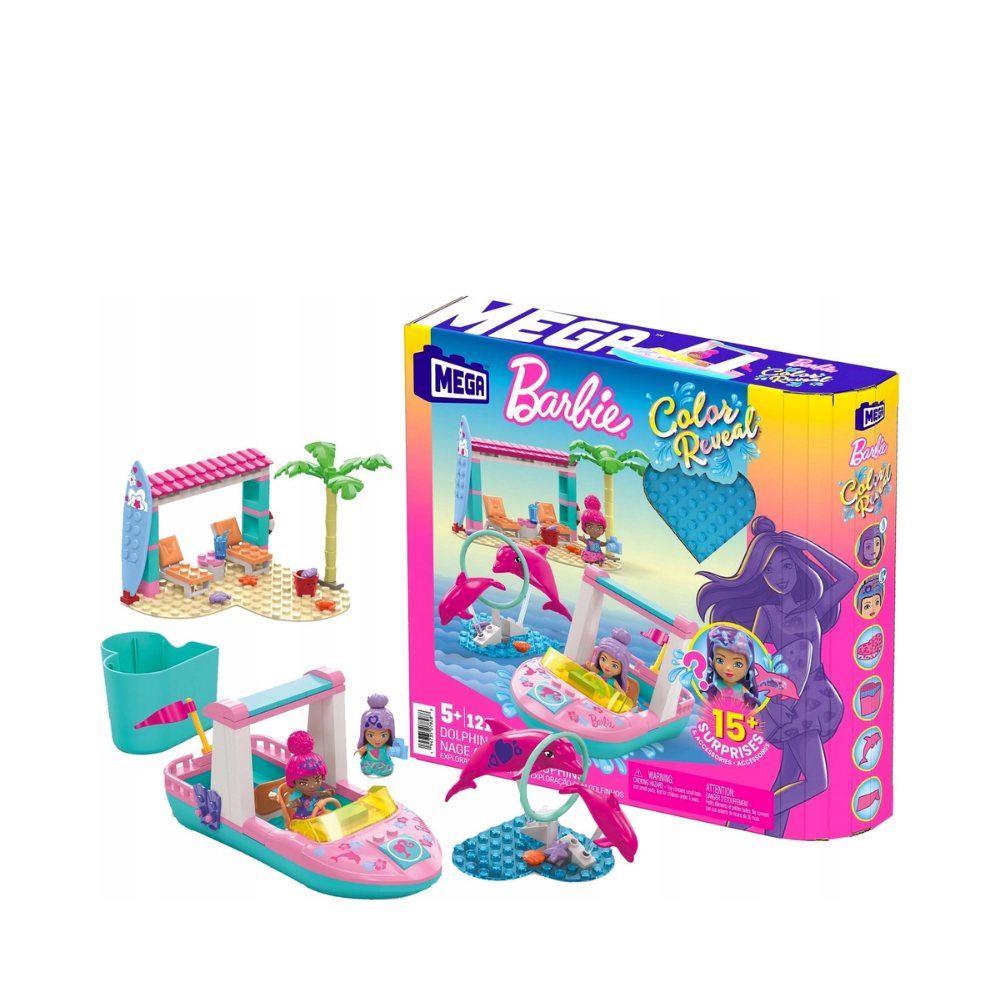 Barbie Color Reveal Dolphin Exploration Play Set - Medaid International