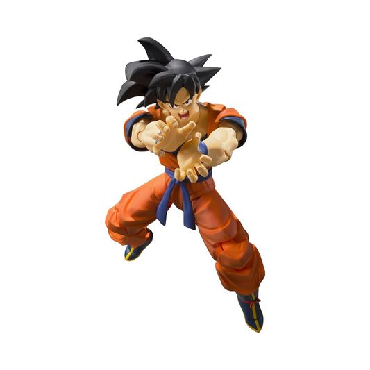 Dragon Ball SON GOKU RAISED ON EARTH RE. S.H. Figuarts Action Figure by Bandai Tamashii - Medaid International