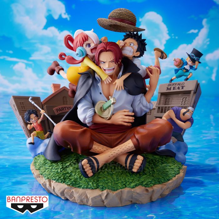 One piece ( Over Sea ) SUPER MASTER STARS DORAMA SHANKS - SPECIAL JC104 - By Banpresto - Medaid International