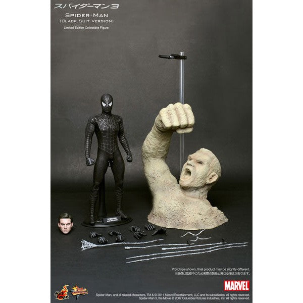 Marvel Spider Man Black Suit Version 1/6 Scale By Hot Toys - Medaid International