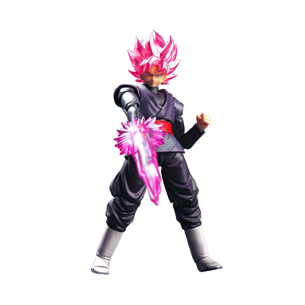 Dragon Ball Gokou Black -Super Saiyan Rose-SH Figuarts Action Figure By Bandai Tamashii - Medaid International