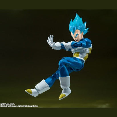 Dragon Ball Super Super Saiyan God Super Saiyan Vegeta (Unwavering Saiyan Pride) S.H.Figuarts Action Figure By Bandai Tamashii - Medaid International