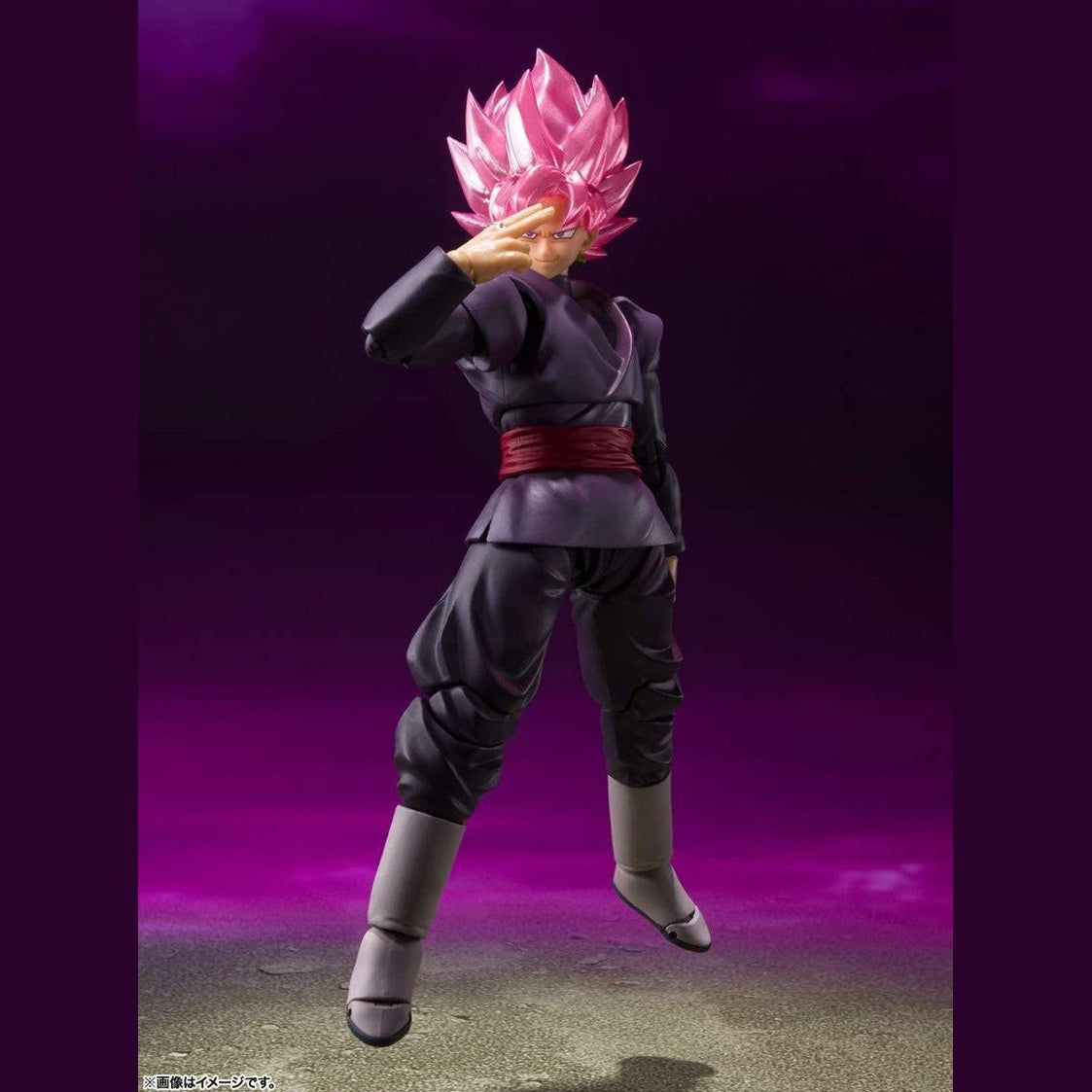 Dragon Ball Super Goku Black Super Saiyan Rose S.H.Figuarts Action Figure  By Bandai Tamashii - Medaid International