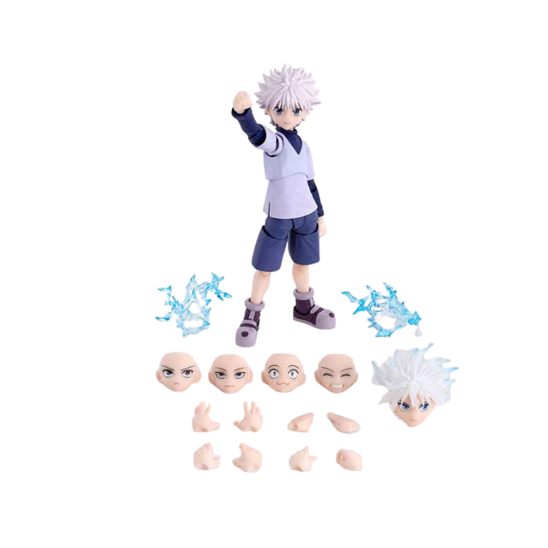 Hunter x Hunter S.H.Figuarts Killua Action Figure By Bandai Tamashii - Medaid International