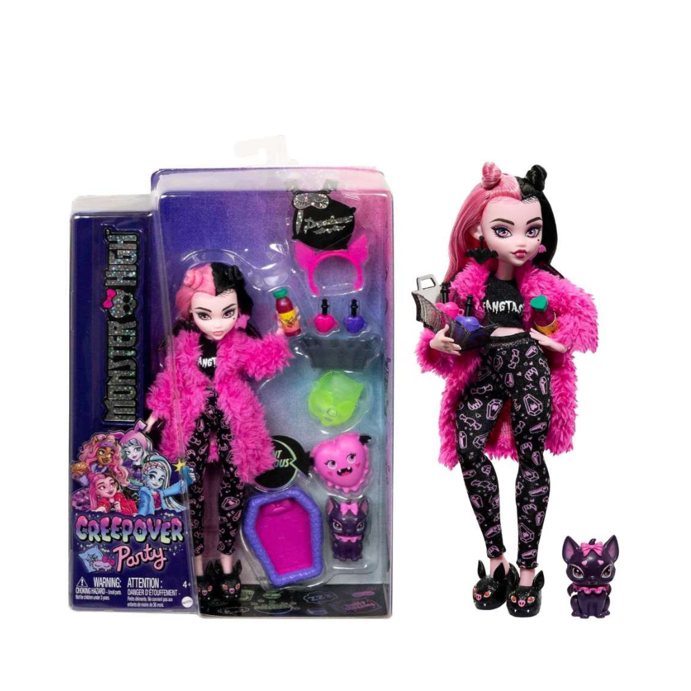 Monster High Creepover Doll - Draculaura By Mattel - Medaid International