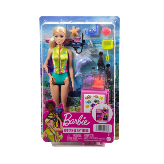 Barbie Marine Biologist Playset by Mattel - Medaid International