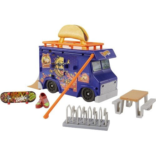 Hot Wheels Skate Tony’s Taco Truck Play Case By Mattel - Medaid International