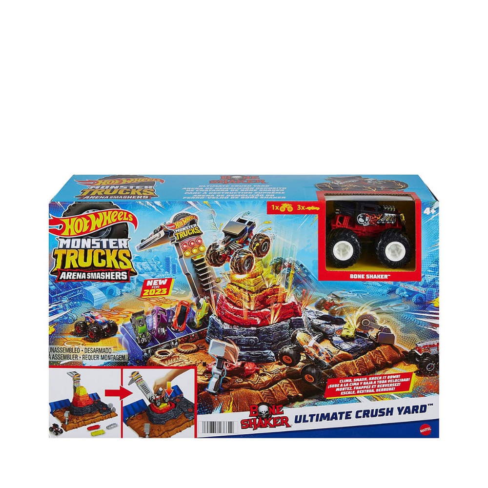 HW MT Arena World Main Event: Bone Shaker’s Ultimate Crush Y By Mattel - Medaid International