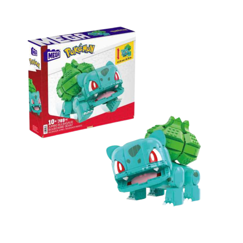 Mega Blocks Mega Pokemon - Jumbo Bulbasaur Toys by Mattel - Medaid International