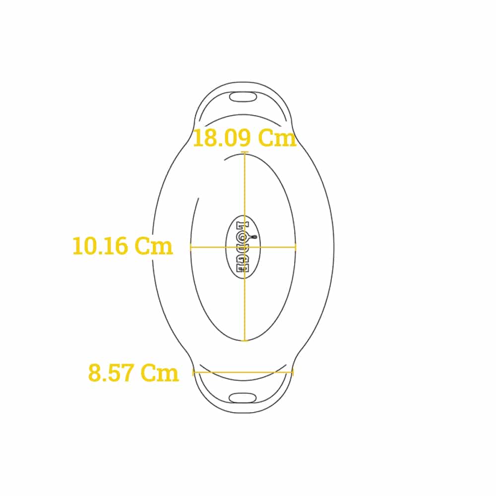 Heat-Treated 1.06 Lt Oval Cast Iron Server - HOSD - Medaid International