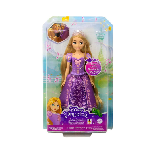 Disney Princess Fashion Doll Rapunzel Singing Doll - English By Mattel - Medaid International