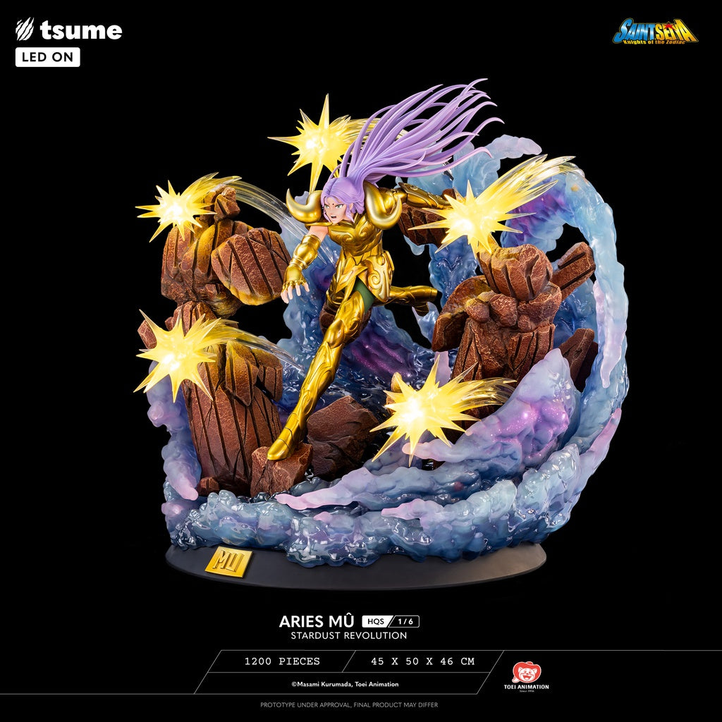 Saint Seiya Aries Mû Stardust Revolution - HQS by Tsume Art - Medaid International
