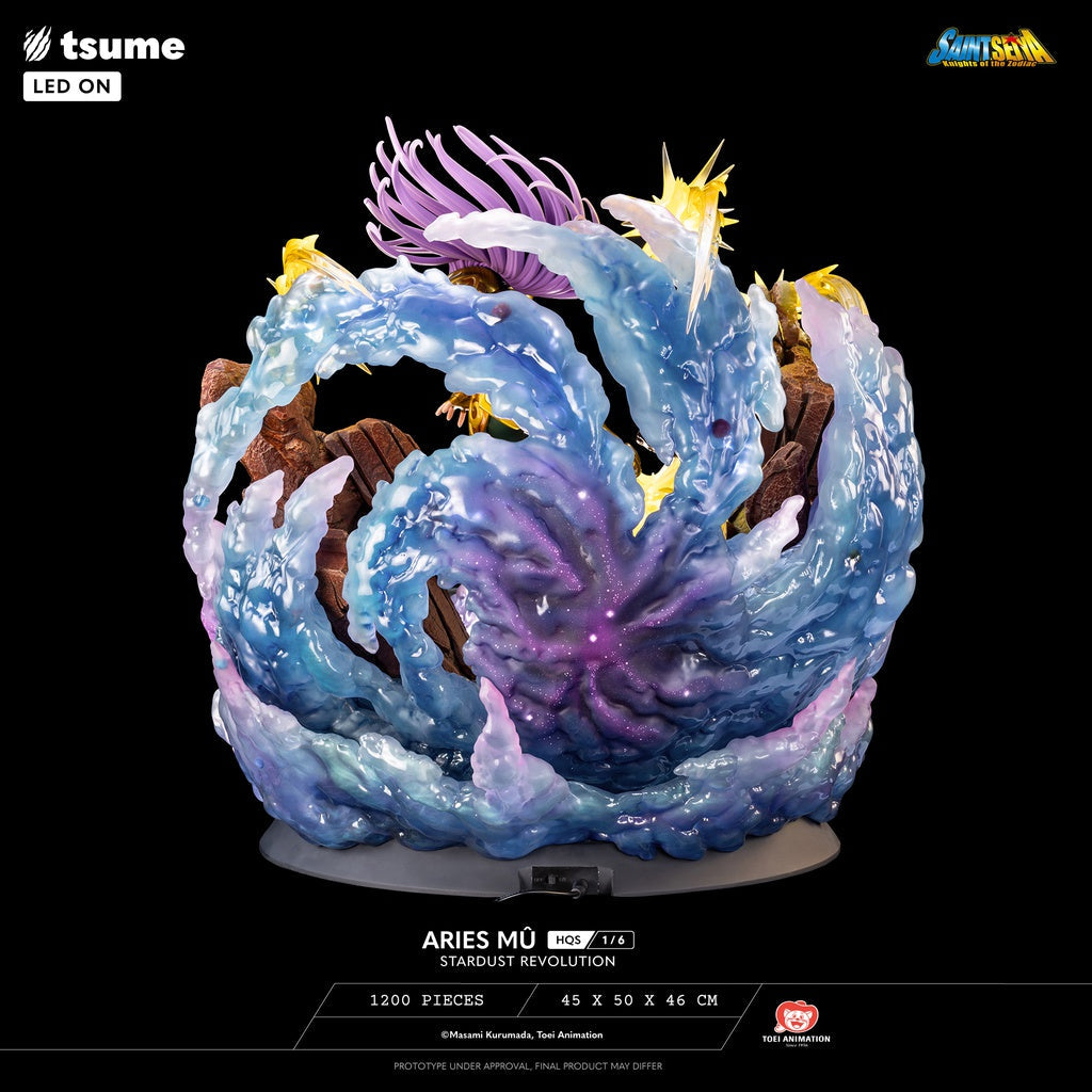Saint Seiya Aries Mû Stardust Revolution - HQS by Tsume Art - Medaid International