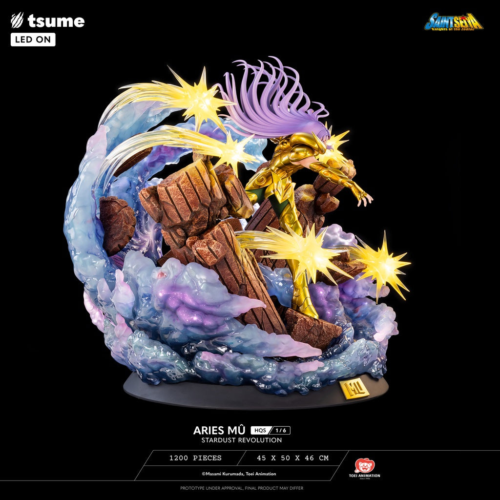 Saint Seiya Aries Mû Stardust Revolution - HQS by Tsume Art - Medaid International