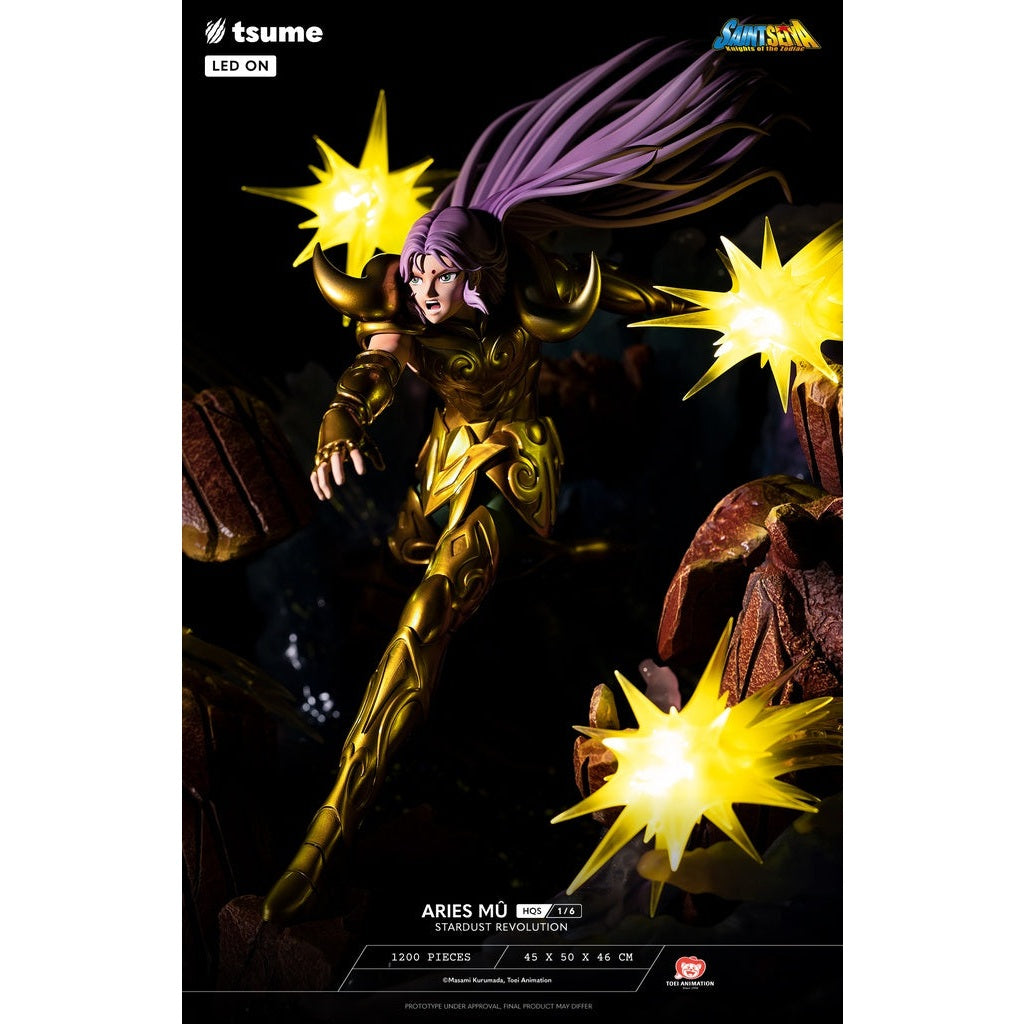 Saint Seiya Aries Mû Stardust Revolution - HQS by Tsume Art - Medaid International