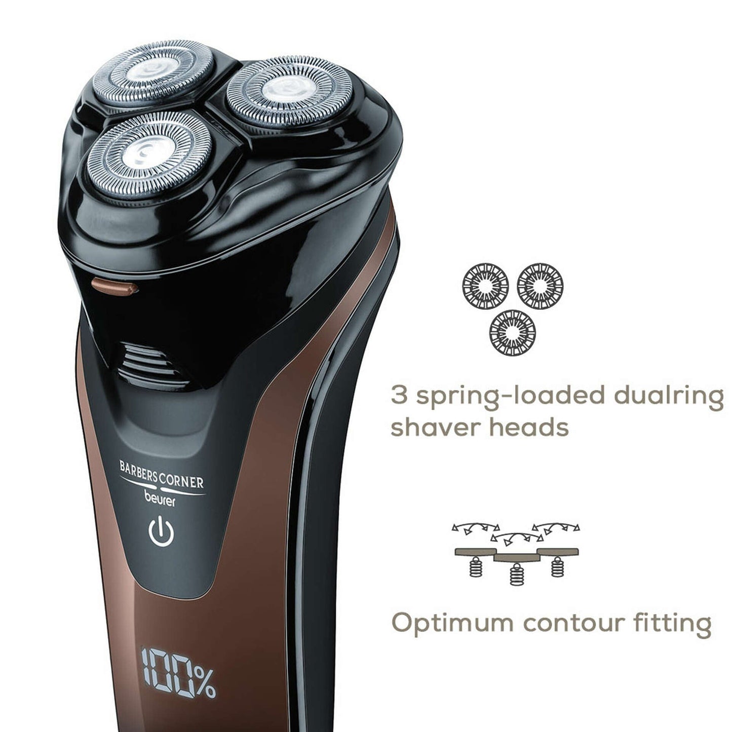 Beurer HR 8000 Rotary Shaver - Medaid