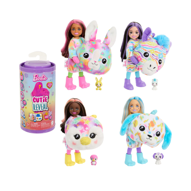Barbie Brb Chelsea Cutie Reveal Color Dream Series - Asst (4) Toys by Mattel - Medaid International