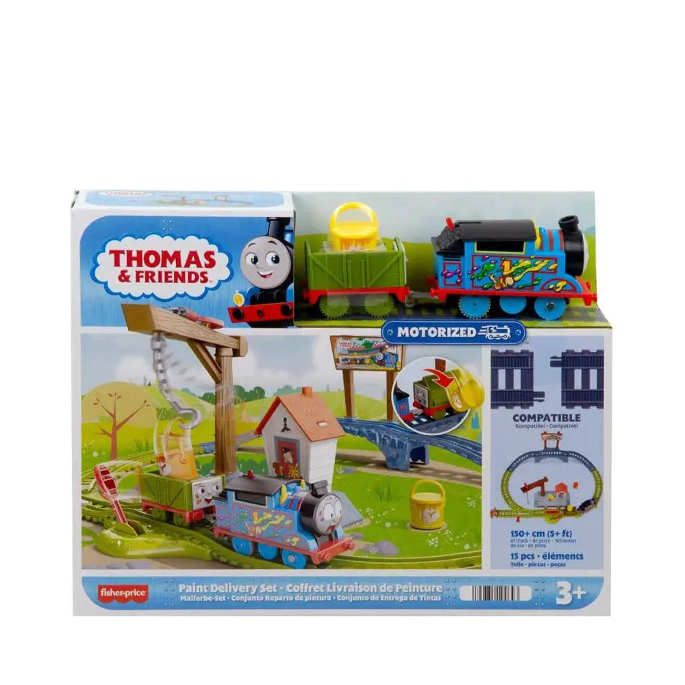 Thomas & Friends Topsy Turvy Paint Delivery Set By Mattel - Medaid International