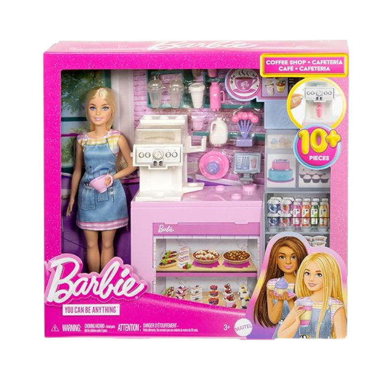 Barbie Barbie Coffee Shop Playset (Refreshed) Toys by Mattel - Medaid International
