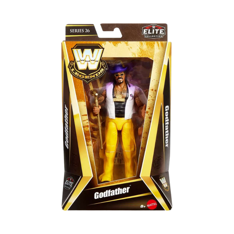 WWE Wwe Legends Figure Godfather Toys by Mattel - Medaid International