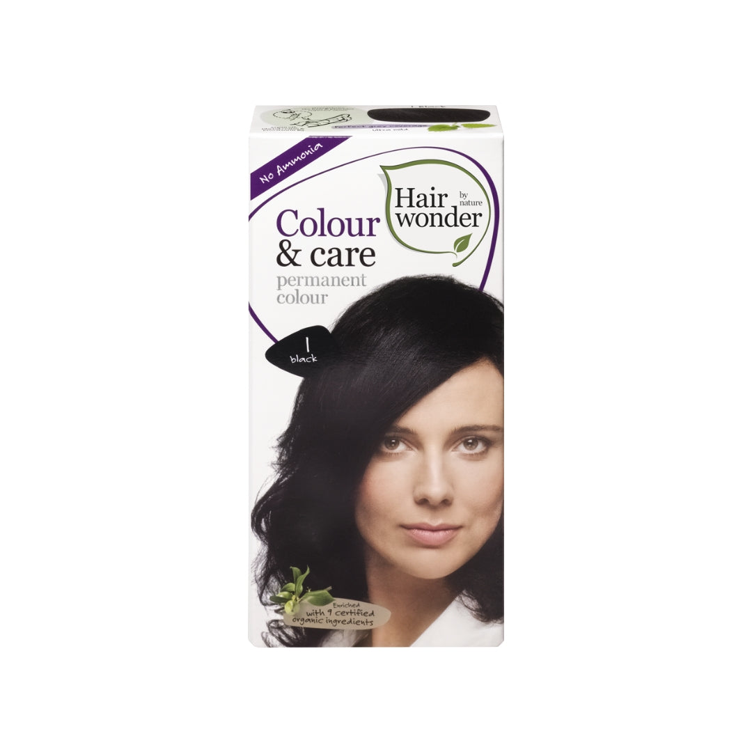 Colour & Care Hair Colorant 1 Black - Medaid International