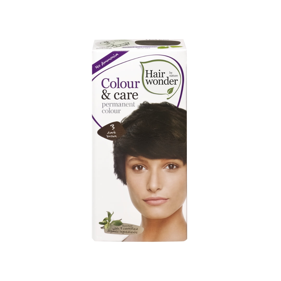 Colour & Care Hair Colorant 3 Dark Brown - Medaid International