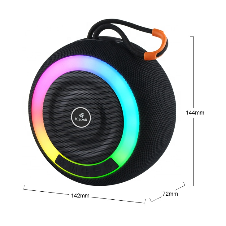 Kisonli K3 Bluetooth Speaker with Disco Lights - Medaid International