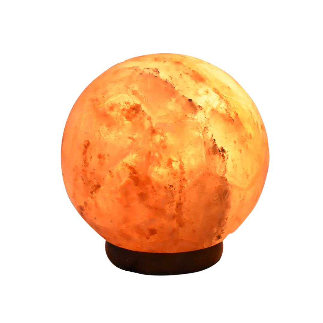 Himalayan Salt Lamp Football Shape - Medaid International