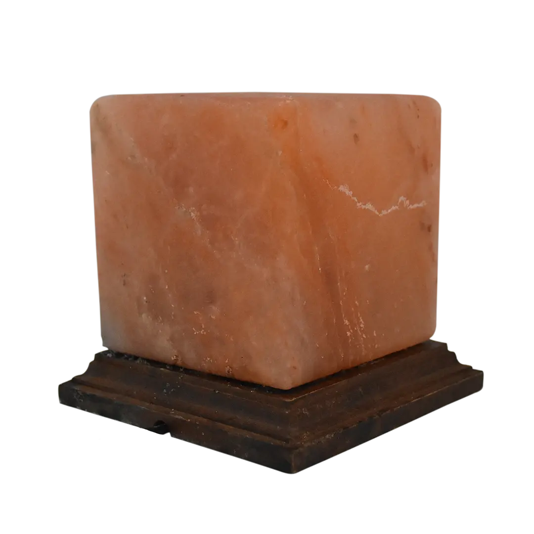 Himalayan Salt Lamp Cube Shape - Medaid International