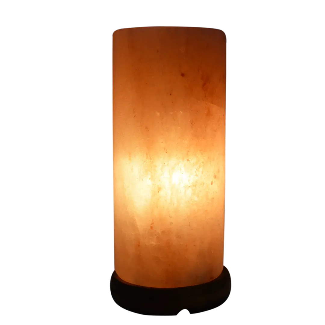 Himalayan Salt Lamp Cylinder Shape - Medaid International