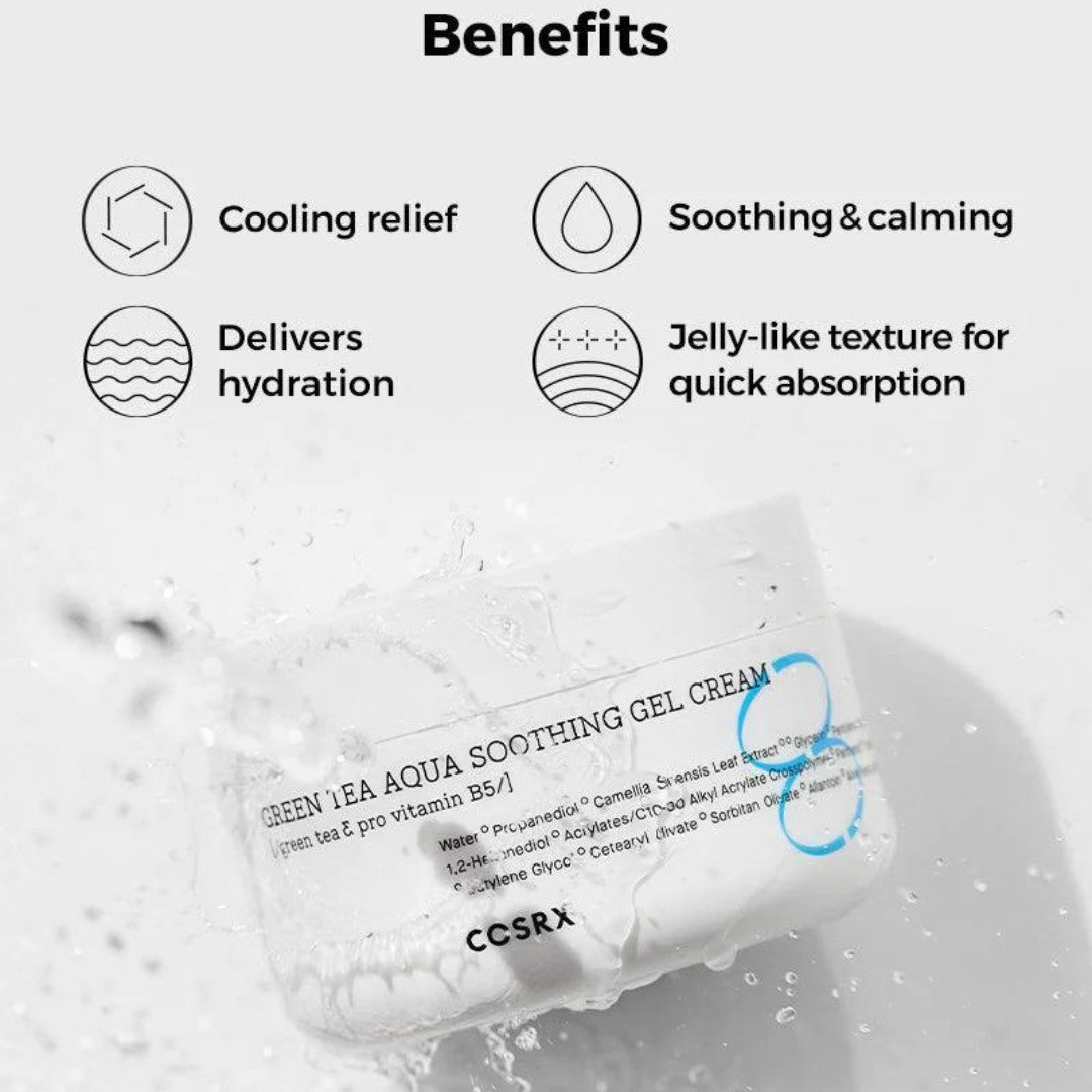 Hydrium Green Tea Aqua Soothing Gel Cream - Medaid International