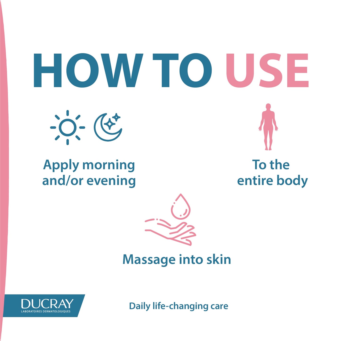 Ducray Daily Hydrating Body Care For Normal To Dry Skin 400ml - Medaid International