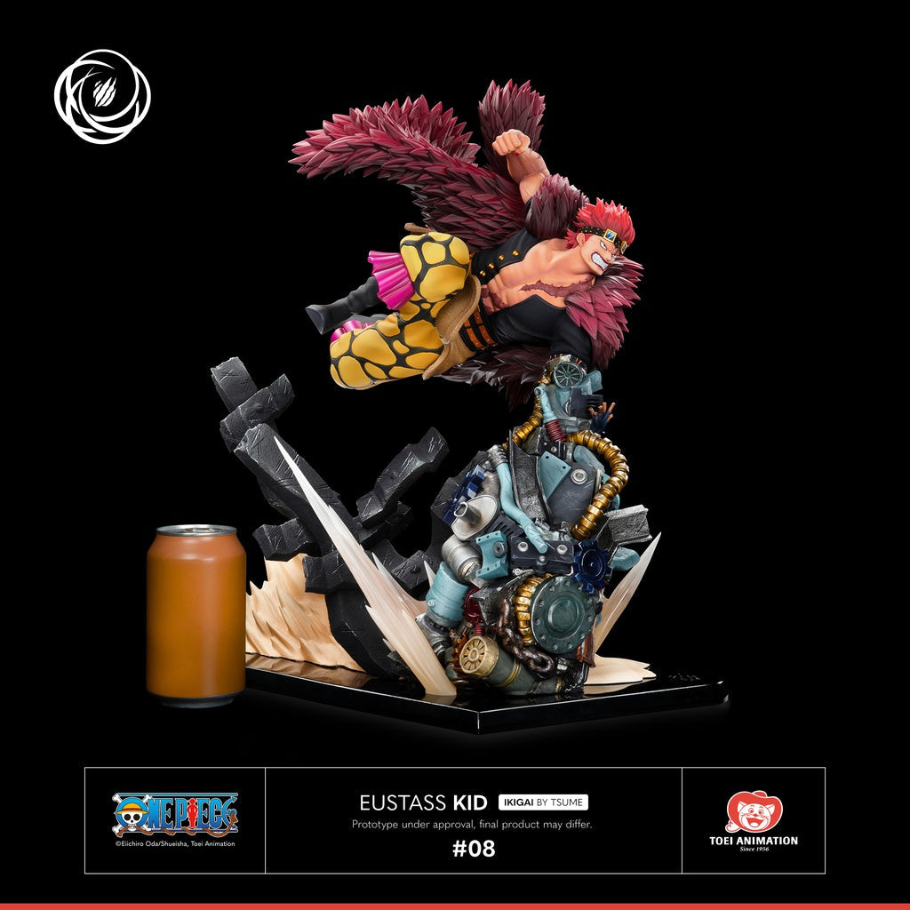 One Piece Eustass Kid Ikigai 1/6 SCALE STATUE By Tsume - Medaid International
