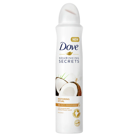 DOVE COCONUT & JASMINE ANTIPERSPIRANT DEODORANT 150ML - Medaid