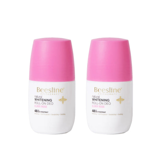 Beesline 1+1 WHITENING ROLL-ON DEODORANT - ELDER ROSE - Medaid