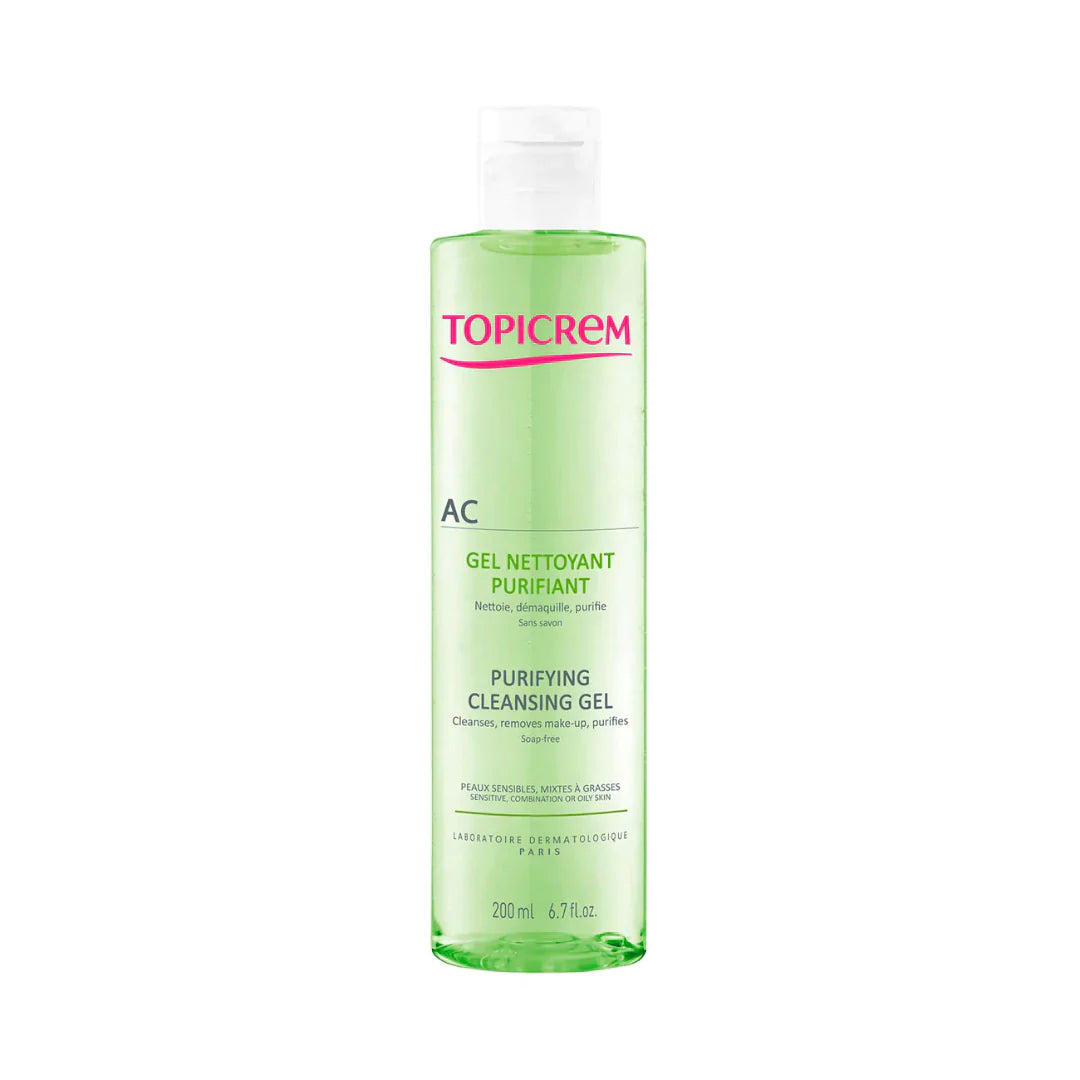TOPICREM AC Purifying Cleansing Gel 200ml - Medaid International