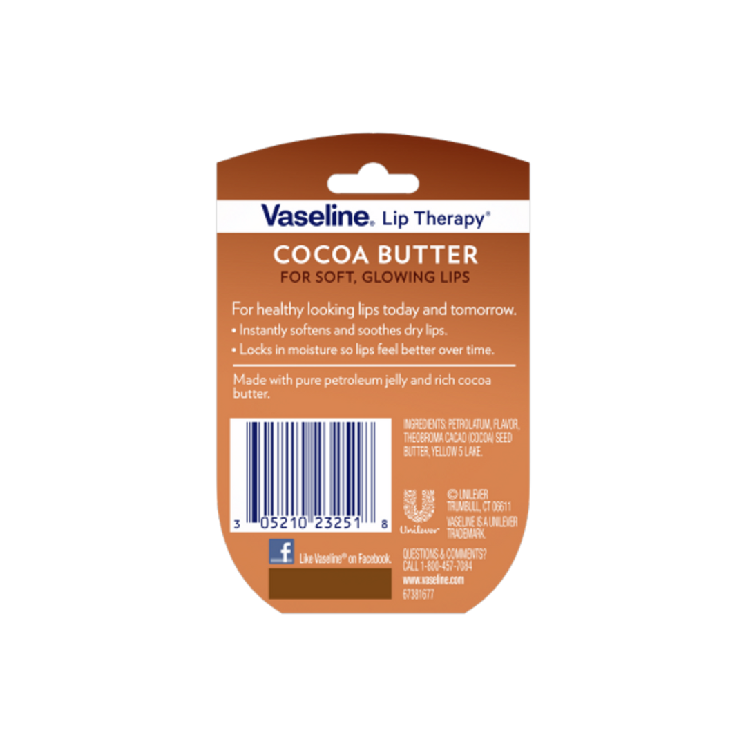VASELINE Lip Therapy Cocoa Butter 7g - Medaid International