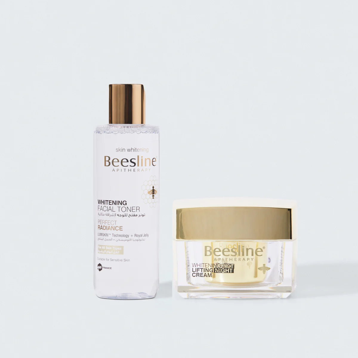 Beesline WHITENING FACIAL TONER + WHITENING LIFTING NIGHT CREAM - Medaid