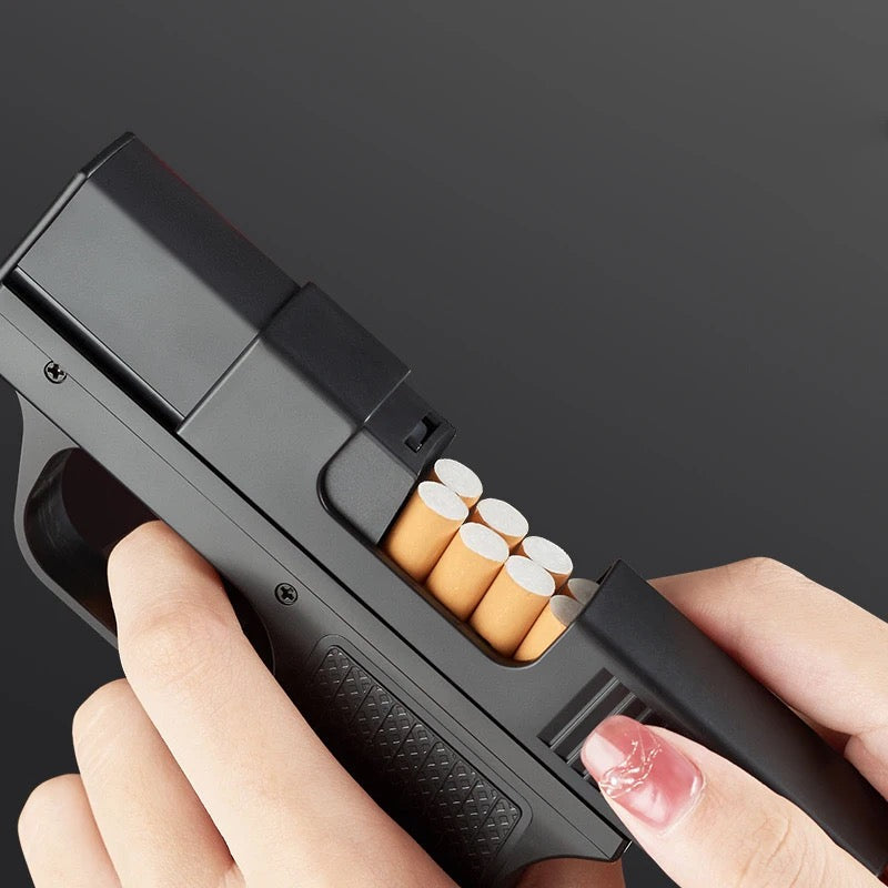 Pistol Lighter Torch Gas Gun Lighters Cigarette Case - Medaid International