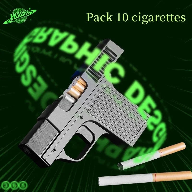 Pistol Lighter Torch Gas Gun Lighters Cigarette Case - Medaid International